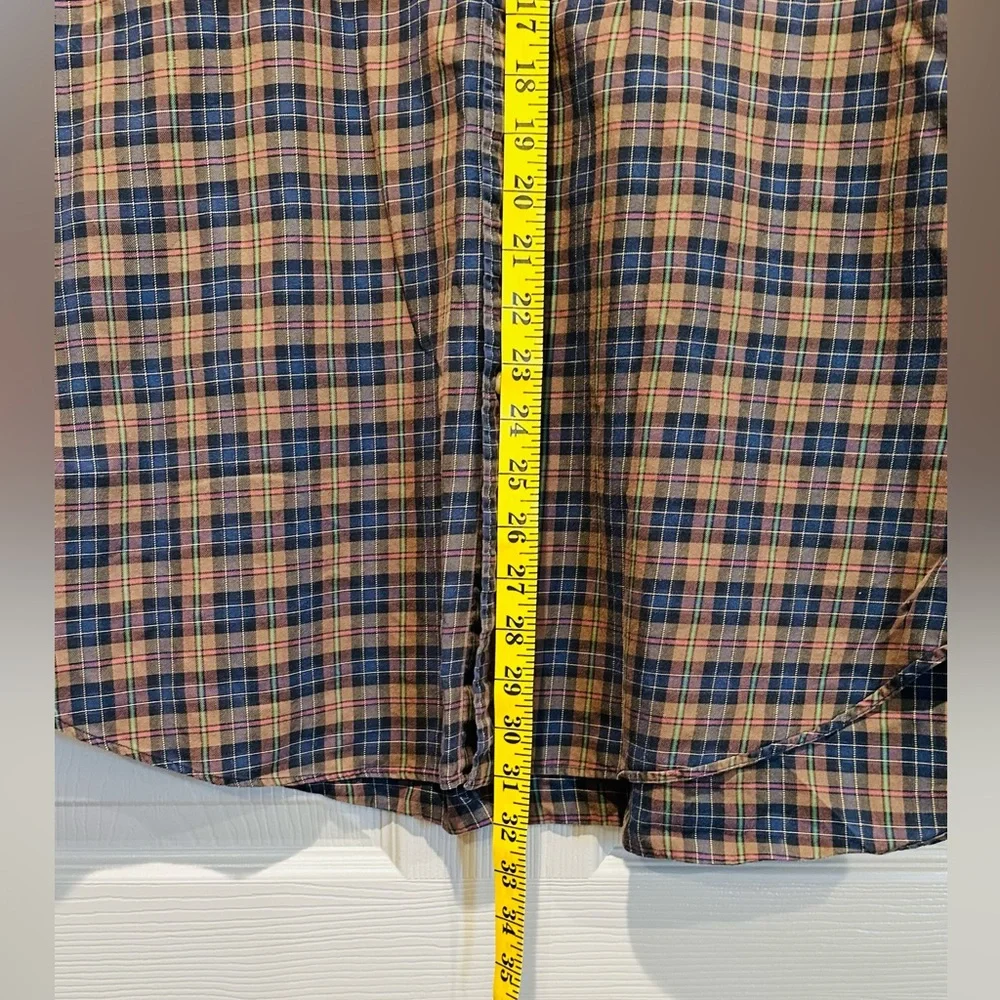 POLO RALPH LAUREN plaid Men’s Button down - Picture 5 of 6
